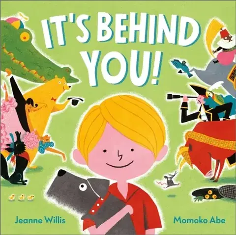 Leporelá, krabičky, puzzle knihy It's Behind You! - Jeanne Willis