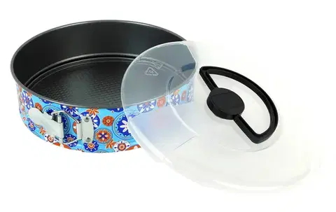 Formy na pečenie MAKRO - Forma na tortu 24cm a veko dekor PARIS