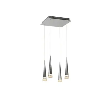 Svietidlá Lucide 36416/19/12 - LED Luster na lanku REIKO 4xLED/5W/230V 36416/19/12