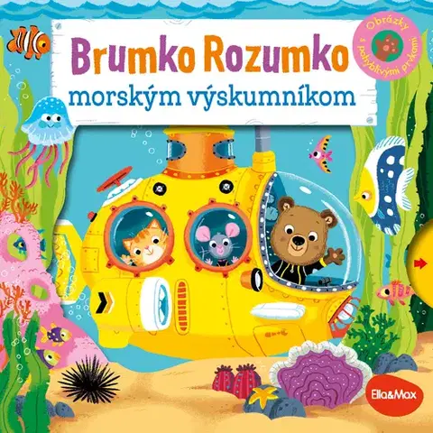 Leporelá, krabičky, puzzle knihy Brumko Rozumko morskýmm výskumníkom - Benji Davies,Benji Davies
