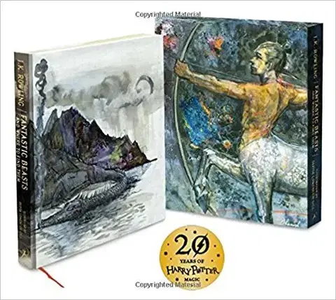V cudzom jazyku Fantastic Beasts and Where to Find Them Deluxe Illustrated Edition - Joanne K. Rowling
