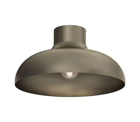 Svietidlá  Stropné svietidlo BASCA 1xE27/15W/230V priemer 40 cm bronzové 1570