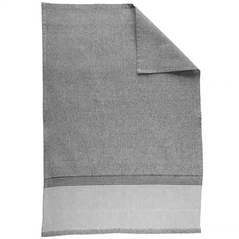 Bytový textil Kuchynská utierka BASIC PLAIN 50x70 cm čierna