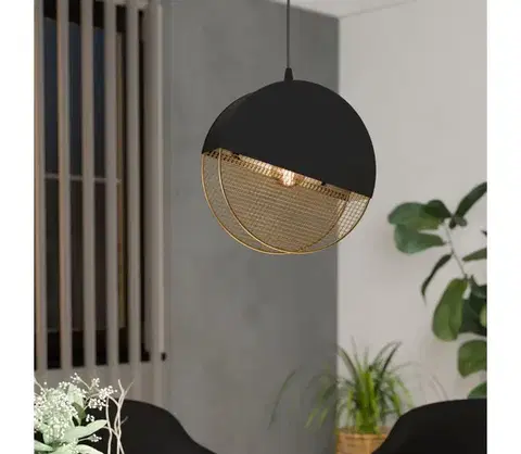 Svietidlá Eglo 43811 - Luster na lanku MUMBLES 1xE27/40W/230V 43811