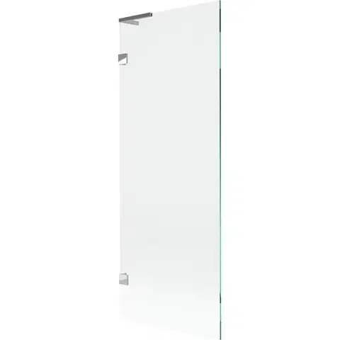 Sprchové dvere MEXEN/S - Lunar L vaňová zástena FIX 70 x 150, transparent, chróm 897L-070-000-01-00