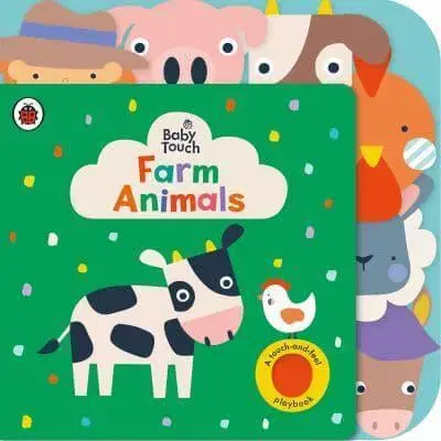 Leporelá, krabičky, puzzle knihy Baby Touch: Farm Animals