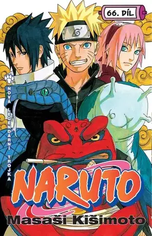 Manga Naruto 66: Nová legendární trojka - Kišimoto Masaši,Jan Horgoš