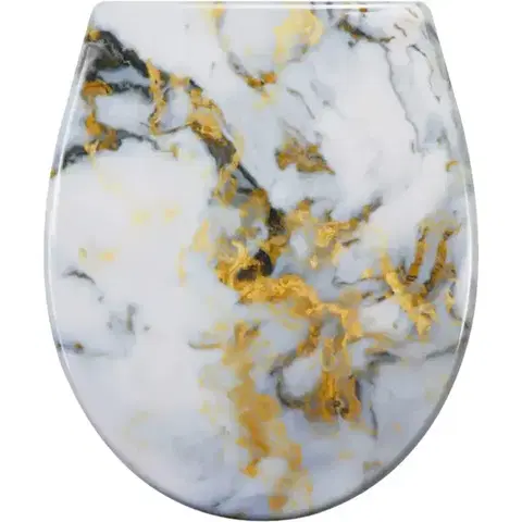 WC dosky WC doska duropalst gold mramor