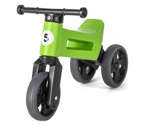 Odrážadlá Funny Wheels - Odrážadlo 2v1 RIDER SPORT zelená/čierna 11408571