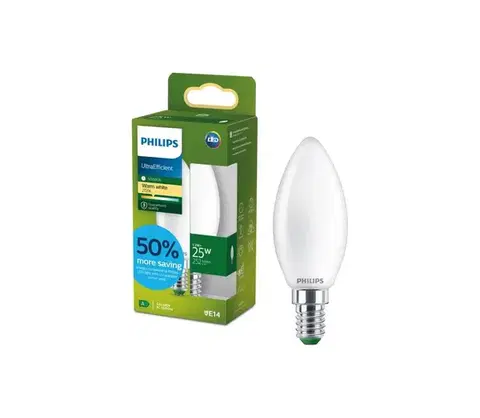 Žiarovky LED žiarovka ULTRAEFFICIENT Philips B35 E14/1,2W/230V 2700K 872110305215500