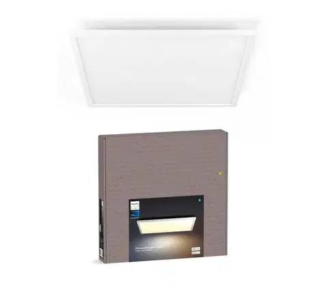 Svietidlá Philips - Stlmiteľné LED stropné svietidlo Hue AURELLE LED/39W/230V 60x60 cm biele 8720169328990