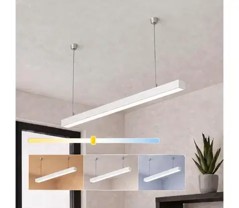 Svietidlá BRILAGI - LED závesné svietidlo FULLDAY LED/30/40/50W/230V 2700/4000/6000K 150cm biele 1xBG47316CCT_PW