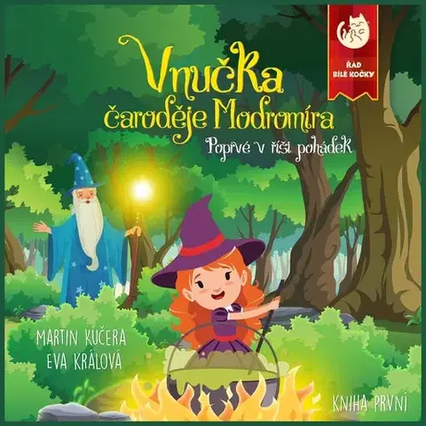 Pre deti a mládež Kučera Martin Vnučka čaroděje Modromíra - Poprvé v říši pohádek
