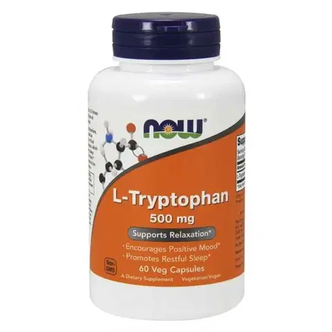 Nootropiká a mozog Now L Tryptophan 60 kapsúl