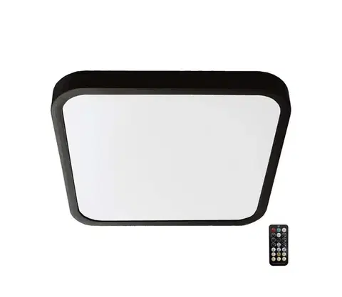 Svietidlá  LED Kúpeľňové stropné svietidlo so senzorom LED/36W/230V 4000K IP44 čierna 76741
