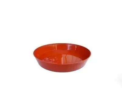 Kvetináče a truhlíky Kinekus Miska pod kvetináč plastový, priemer 12cm terakota K28