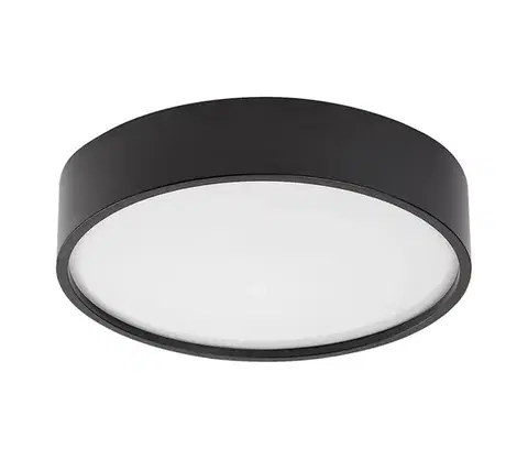 Svietidlá Rabalux 75009 - LED Stropné svietidlo LARCIA LED/18W/230V IP44 4000K čierna 75009