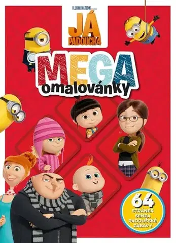 Pre deti a mládež - ostatné Já padouch 4 - Mega omalovánky
