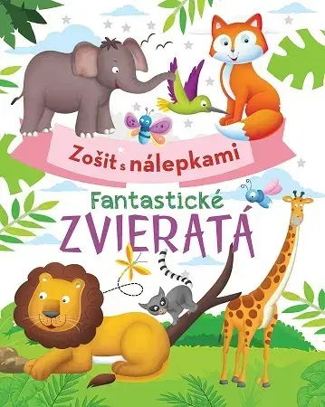 Nalepovačky, vystrihovačky, skladačky Fantastické zvieratá