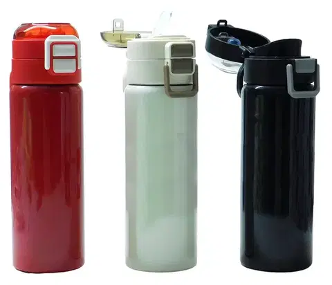 Termosky a termohrnčeky MAKRO - Termoska 500ml rôzne farby