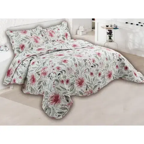 Prehozy na posteľ Prehoz Rosa Sh240607 170x220+1(40x60) cm