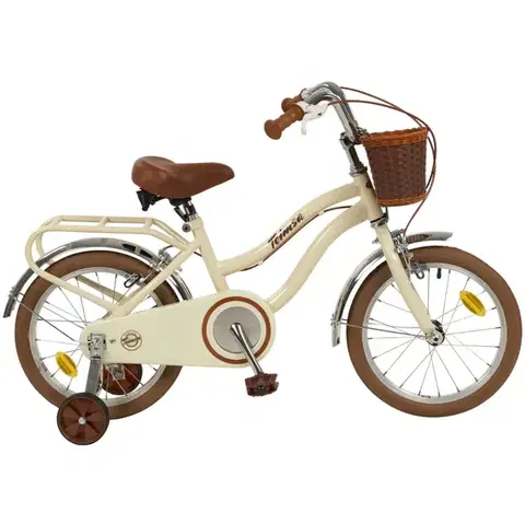Bicykle Detský bicykel Toimsa Vintage 16" • 110-120 cm Beige - 10,5" (110-120 cm)