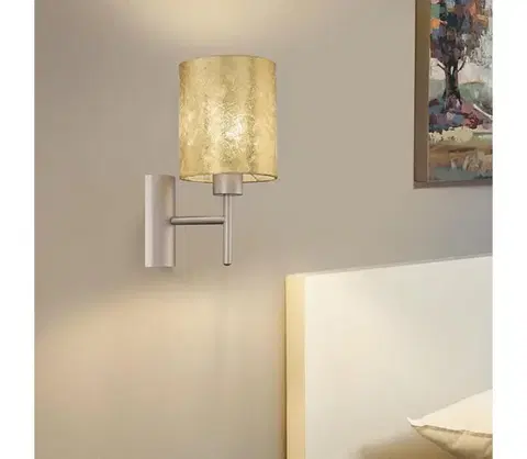 Svietidlá Eglo 97645 - Nástenné svietidlo VISERBELLA 1xE27/60W/230V 97645