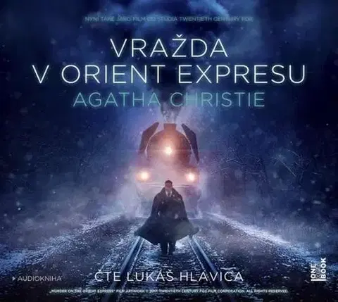 Detektívky, trilery, horory OneHotBook Vražda v Orient expresu - audiokniha CDmp3