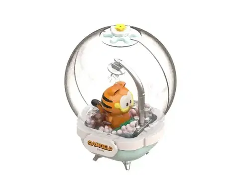 Plastové stavebnice Pantasy Pantasy - Garfield Crystal Ball - Kúpeľ