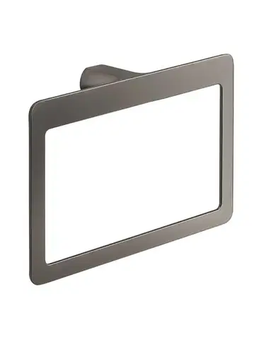 Držadlá k vani Gedy - PIRENEI držiak uterákov, gun metal PI7081