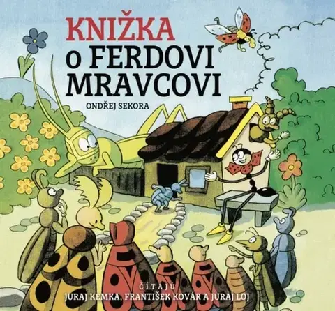 Rozprávky Buvik Knižka o Ferdovi Mravcovi - CD- Audiokniha