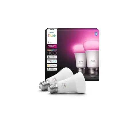 LED osvetlenie SADA 2x LED stmievateľná žiarovka Philips Hue WACA E27/8,1W/230V 1000-20000K 8720169365735