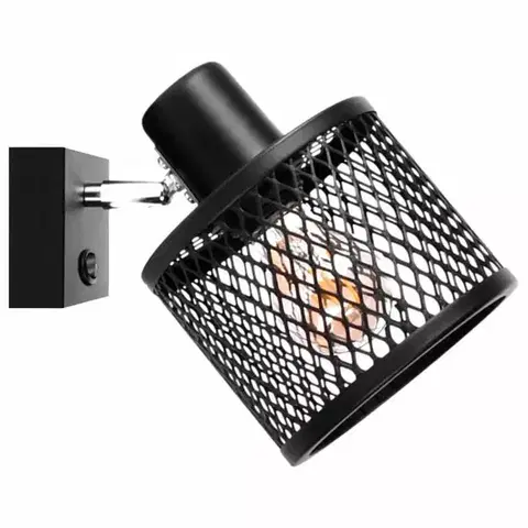 Lampy do obývačky Nástenné svietidlo  BASKET 2949/K-B-1 LS1