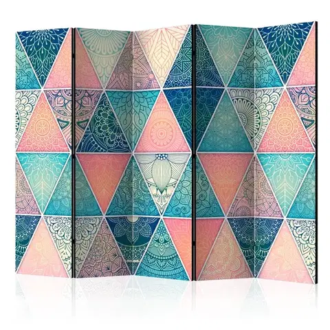 Paravány Paraván Oriental Triangles Dekorhome