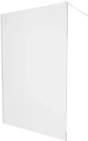 Sprchové dvere MEXEN/S - KIOTO Sprchová zástena WALK-IN 80 x 200, transparent 8 mm, biela 800-080-101-20-00