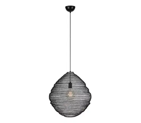 Svietidlá Markslöjd 108772 - Luster na lanku TAZZA 1xE27/40W/230V čierna 108772