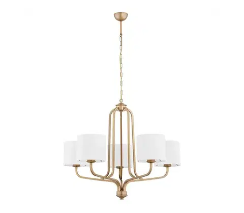 Svietidlá Argon 2172 - Luster na reťazi MARANELLO 5xE27/15W/230V 2172