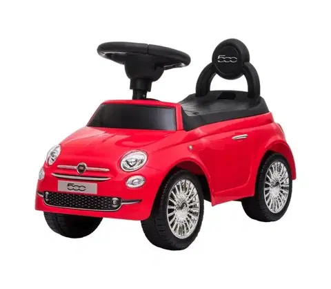 Odrážadlá Buddy Toys Odrážadlo Fiat 500 2xAA červená 57002793