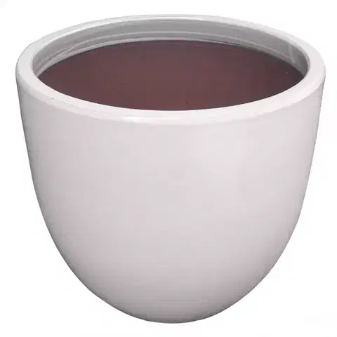Záhrada Kvetináč IP16-2037 WHT ceramic 32/32/29