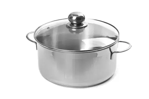 Hrnce SSW - Nerezový randlík 20cm a sklenenou pokrievkou, 2,9L