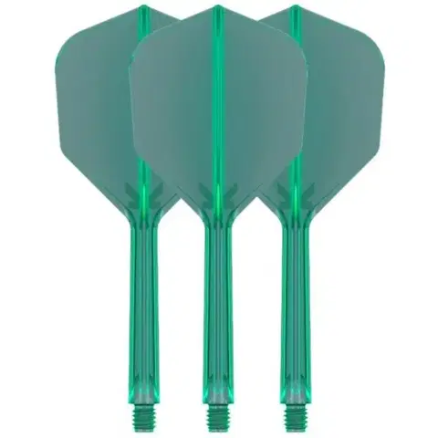 Násadky na šípky Target K-Flex No6 Medium 3ks zelená