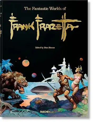 Maliarstvo, grafika The Fantastic Worlds of Frank Frazetta - Dian Hanson