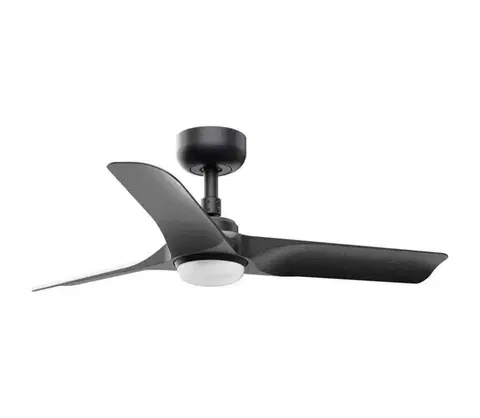 LED osvetlenie FARO Barcelona FARO 33825WT1S - LED stmievateľný látor HEY S 10W/230V CCT, priemer 90 cm, čierny WT + DO 33825WT1S-D