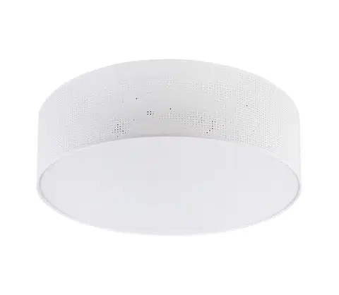 Svietidlá  Stropné svietidlo SIRJA PLISADO 4xE27/15W/230V pr. 45 cm biele LM-4.335/BIAŁY