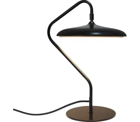 Lampy DFTP by Nordlux - LED stolná lampa ARTIST LED/15W/230V čierna 2520035003