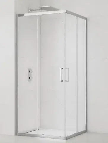Sprchovacie kúty Sprchovací kút štvorec 80x80 cm SAT TEX SIKOTEXQ80CRT SIKOTEXQ80CRT