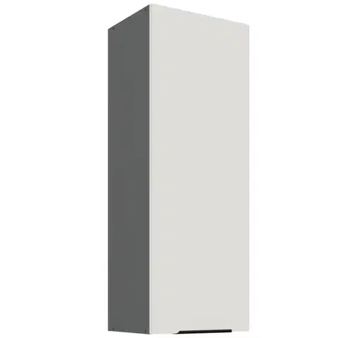 Kuchynské skrinky visiace Kuchynská skrinka Aria-Wh/Ant Anti Fingerprint 40g-108 1f