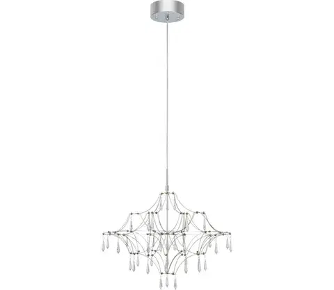 Svietidlá Markslöjd 108869 - LED Stm. krišt. luster na lanku EFESOS LED/14W/230V pr. 60 cm 108869