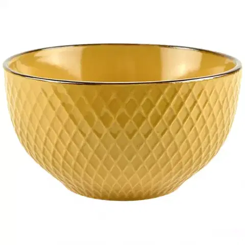 Dekorácie a bytové doplnky Miska Malai 13,5 cm žltá 639854