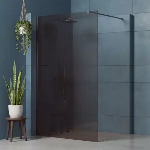 Sprchové dvere REA/S - Sprchová zástena Flexi Brown / Titan 110 KPL-K99471